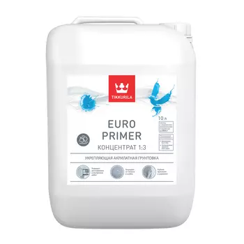 грунт акриловый TIKKURILA Euro Primer 10л, арт.700001237