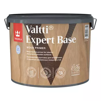 грунт-антисептик TIKKURILA Valtti Expert Base 9л, арт.700009580