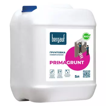 грунт BERGAUF Primagrunt U универсальный 5л, арт. Primagrunt5