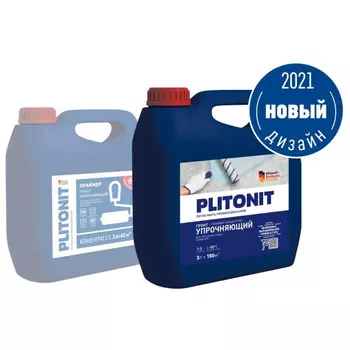 грунт для укрепления слаб.оснований ПЛИТОНИТ Грунт N3 3л, арт.ПЛ Грунт N3 3л.