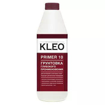 грунтовка KLEO PRIMER глубокого проникновения 1л, арт.085 PRIMER 10