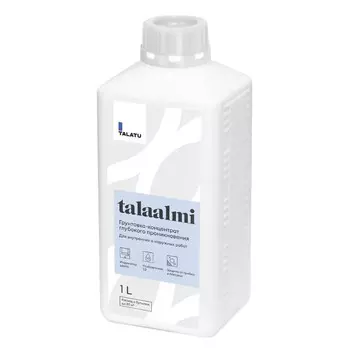грунтовка TALATU Talaalmi акрилатная глубокого проникновения 1 л, арт.S1200000901