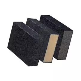 губка для шлифовки мелкая 100x70x25мм, арт.2209001