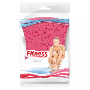 губка для тела МЕЛОЧИ ЖИЗНИ Fitness Laguna банная массажная