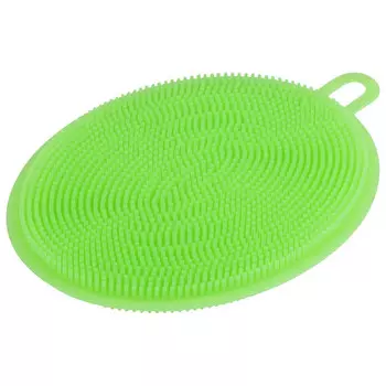 губка РЫЖИЙ КОТ 12х9см силикон