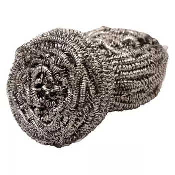 губка VILEDA Инокс 2+1шт. металлическая спираль