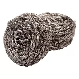 губка VILEDA Инокс 2+1шт. металлическая спираль