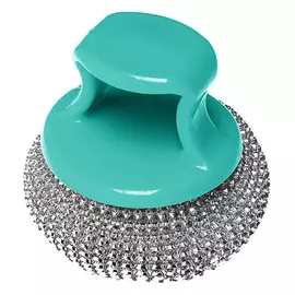 губка YOU'LL LOVE Скрабер 8х8х8см сетка с держателем в ассортименте