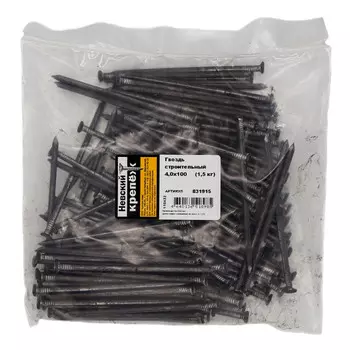 гвозди строительные 4,0х100мм 1,5 кг