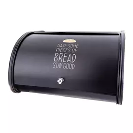 хлебница AGNESS Черное золото 30х26х17см 3л сталь окрашенная