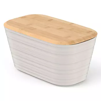 хлебница AMBIENT Prime 39,5х22,5х20,5см полистирол, бамбук