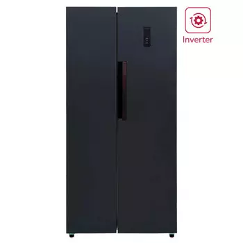 холодильник двухкамерный LEX LSB520BlID Side-by-Side черный