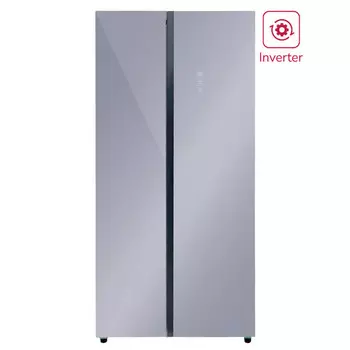 холодильник двухкамерный LEX LSB520SlGID Side-by-Side серебристый