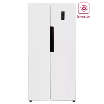 холодильник двухкамерный LEX LSB520WID Side-by-Side белый