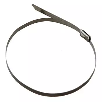 хомут 152мм сталь серый 10 шт