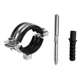 хомут сантехнический 3/4" со шпилькой и дюбелем