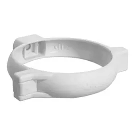 хомут трубы ПВХ Murol D80мм белый