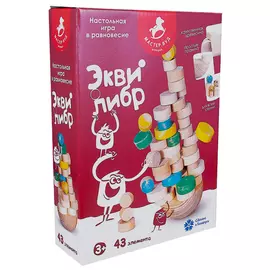 игра настольная Эквилибр дерево