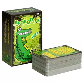 игра настольная карточная Крокодил