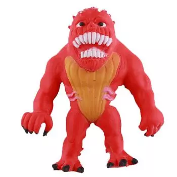 игрушка антистресс-мялка Обнимяшки 19х5х9 см красный