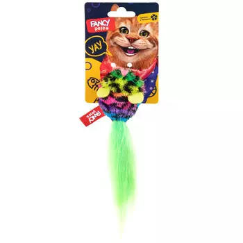 игрушка для кошек FANCY PETS Шарик-мышь 16см