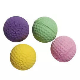 игрушка для кошек GIGWI Набор мячиков 4шт 4см