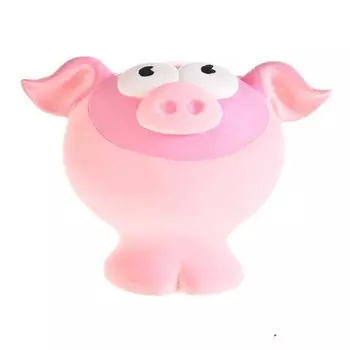 игрушка для собак HOMEPET Bubble Свинка с пищалкой 10см