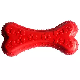игрушка для собак HOMEPET Косточка с пищалкой 12см