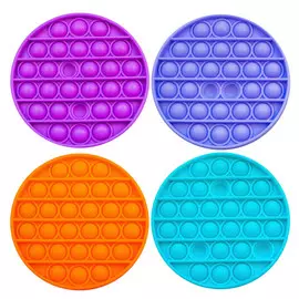 игрушка развивающая Нажми шарик круглый в асс-те