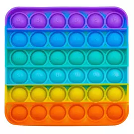 игрушка развивающая Нажми шарик квадрат