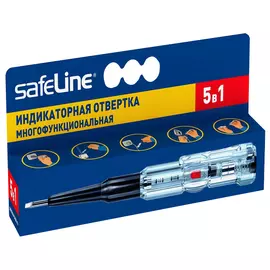 индикатор напряжения отвертка SAFELINE многофункциональная