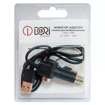 инжектор (адаптер) питания DORI для активных антенн +5В USB