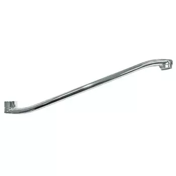 излив для смесителя 400мм изогнутый хром