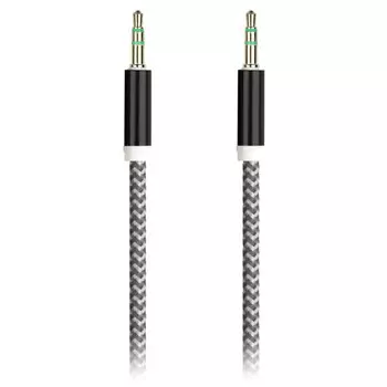 кабель AUX 3.5-3.5мм SMARTBUY 1м черный