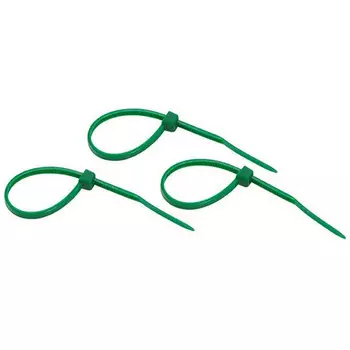 кабельный хомут нейлон DUWI 100x2,5 мм зеленый 25шт