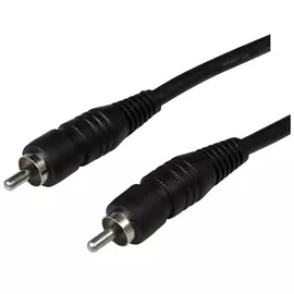 кабель RCA Plug-RCA Plug LINCOM LIN-1103-1 1м черн.