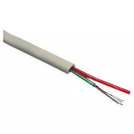 кабель телефонный 2х жильный белый 50м