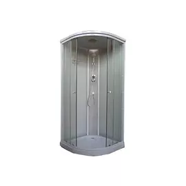 кабина душевая без гидромассажа ZQ-182 90х90х210 см, низкий поддон