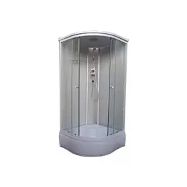 кабина душевая без гидромассажа ZQ-183 90х90х210 см, высокий поддон