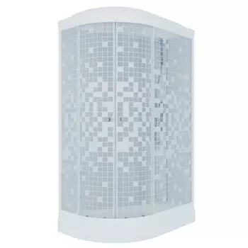 кабина душевая TRITON Коралл 120х80х218см низкий поддон правая