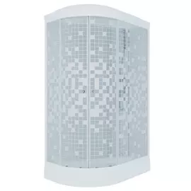 кабина душевая ТРИТОН Коралл 120х80х218см низкий поддон левая