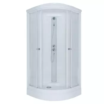 кабина душевая TRITON Ультра 80х80см низкий поддон 1/4 круга