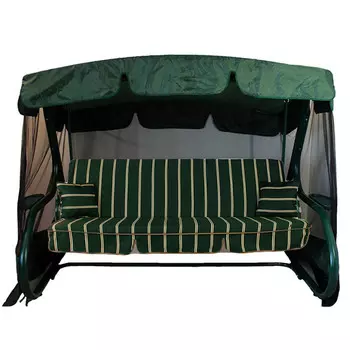 качели-диван Артемида-2 170х230х145см (до 350кг) с москитной сеткой и 2 подушки