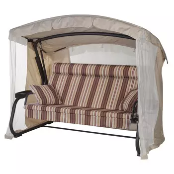 качели садовые УДАЧНАЯ МЕБЕЛЬ Паттайя 2,37х1,40х1,74м (до 350кг)