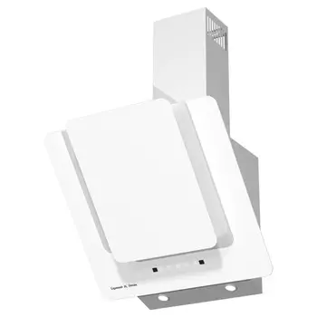 каминная вытяжка ZIGMUND&SHTAIN K 150.6 W 60 cv 1100куб белый