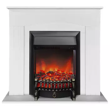 каминокомплект REALFLAME CROSBY STD (очаг FOBOS) белый