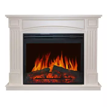 каминокомплект Royal Flame Boston + Jupiter FX N слоновая кость