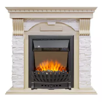 каминокомплект Royal Flame Dublin + Aspen Black слоновая кость