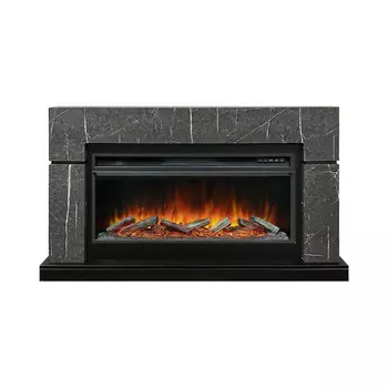 каминокомплект Royal Flame Lindos SFT + Vision 42 LOG LED серый мрамор