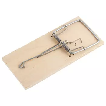 мышеловка РЫЖИЙ КОТ 16х7,5 см дерево